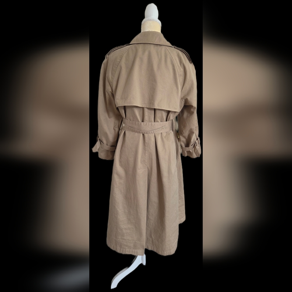 Vintage London Fog Trench Coat - Picture 2 of 6
